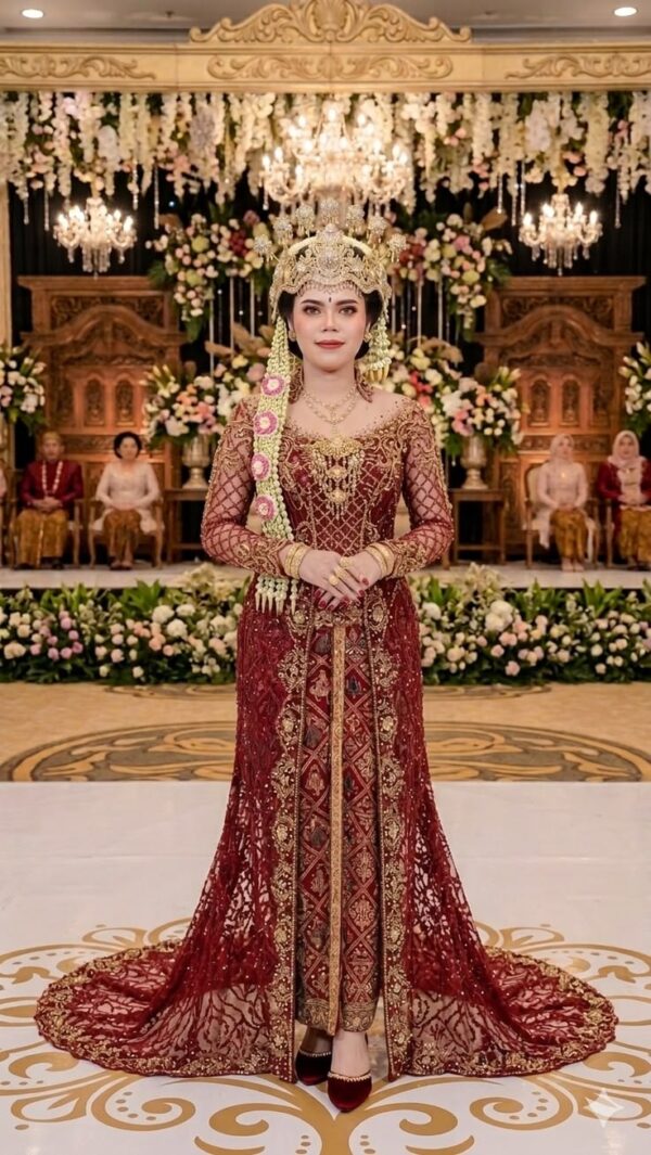 download - 2026-10-09T191051.303 Traditional Sundanese Maroon Bridal Kebaya Gown